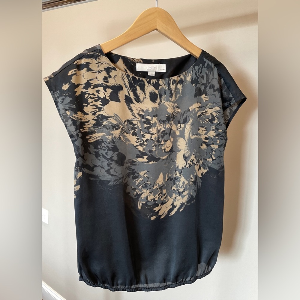 Loft Dolman Sleeve Blouse Top